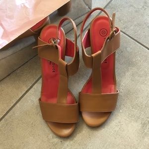 pas de rouge chaussures